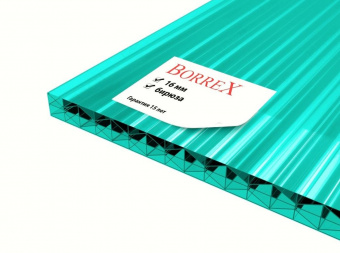 Сотовый поликарбонат Borrex 16 мм цветной
